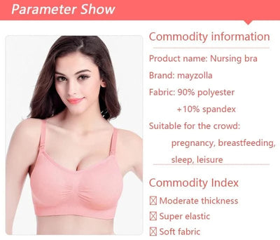 Without Bones Maternity Bras Pregnancy Clothes Prevent Sagging Breastfeeding Women Breathable Lactancia Feeding Bras Nursing Bra
