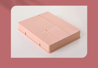 Desk Drawer Organizer Desk Sundries Stationery Storage Box Bin Cosmetics Makeup Organizer Home Office Drawer Divider Container