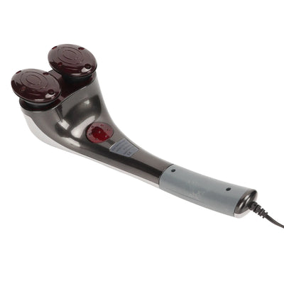 Handheld Back Massager Comfortable Household Double Node Handheld Shoulders Leg Foot Massage Device Handheld Leg Massage Device