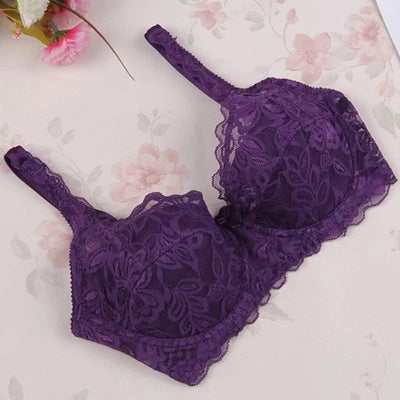 Sexy Lace Bras for Pregnant Women 5/8 Cup Crop Top