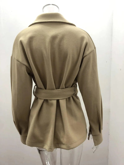 Women Fashion Jacket Thickened Windproof Thermal Coats Versatile Daily Wear