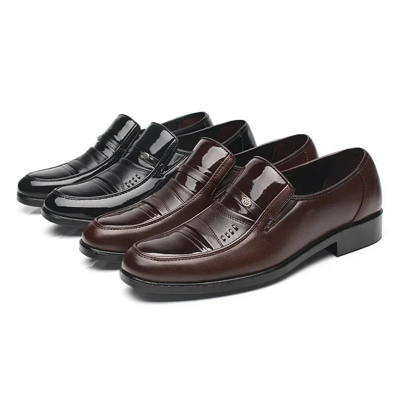 Oxford Shoes for Men Dress Shoes  Formal Shoes Fashion Round Toe Business Wedding  Dress  Men Designer  Loafers