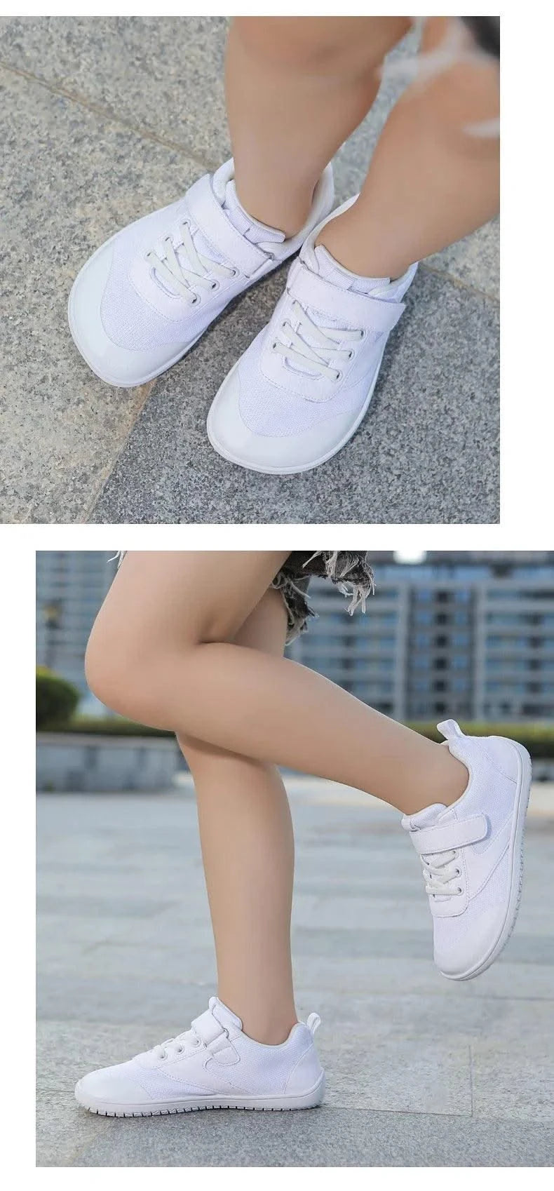 Little Big Kid Wide Barefoot Shoes Boys Girls Minimalist Sneakers Lightweight Non Slip Narutal Children Walking Shoes Skate Flat