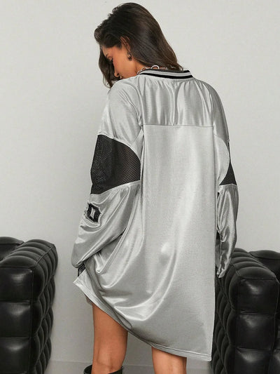 Sporty Activewear Number Printed T Shirt Casual Loose O-Neck Short Sleeve Tees Women 2025 Summer Fashion Streetwear Lady