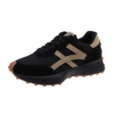 2025 Women Sneakers Platform Shoes New Fashion Leisure Light Anti-slip Black Running Shoe Fashion Designer Women Shoes