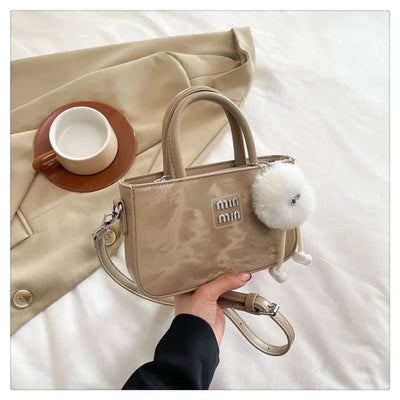 2025 New Women's Luxury Handbag Designer Small Square Purse Fashion Top Handle Crossbody Bag Elegant Shoulder Bag Trendy Clutch