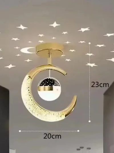 Home decor corridor ceiling light star chandelier modern living room bedroom bedside chandelier bar atmosphere decor chandelier