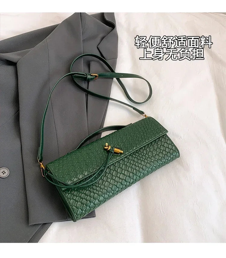 Designer Inspired Women's Elegant Handbag - Luxury Brand Leather Crossbody Tote With Shoulder Strap Option