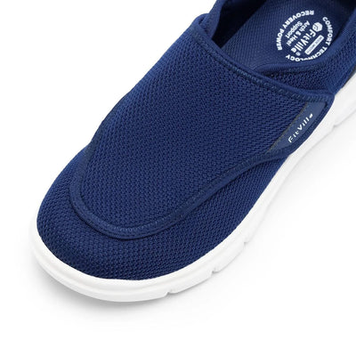 Orthopaedic Extra Wide Elderly Men's Diabetic Shoes for Swollen Feet | Adjustable Foot Pain Relief Walking Shoes
