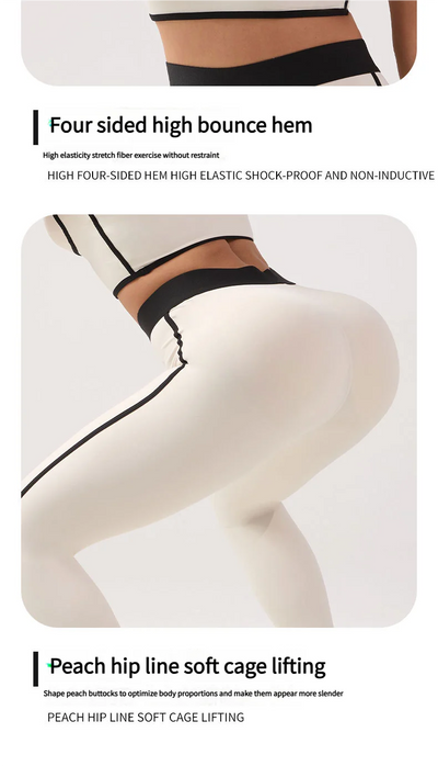 European and American New Nude Breathable Back Sports Bra for Women Shock Resistant Gathering Shaping Fitness Fashion Yoga Bra
