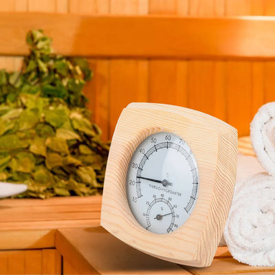 Sauna Room Hygrothermograph Thermometer Hygrometer Humidity and Temperature Measurement Meter for Sauna Room