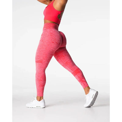 Women Yoga Leggings Hips Lifting Gym  Seamless Sport Pants High Waist Fitness Leggings Bubble Butt Workout Digital Seamless