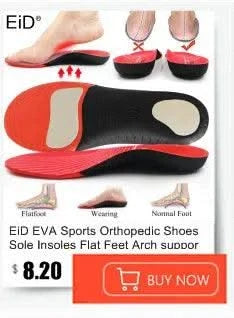 Kids Children 3D Orthopedic Insoles Arch Support insole for OX-Legs Flat Foot insoles Orthotic Pads Correction Health shoes pad