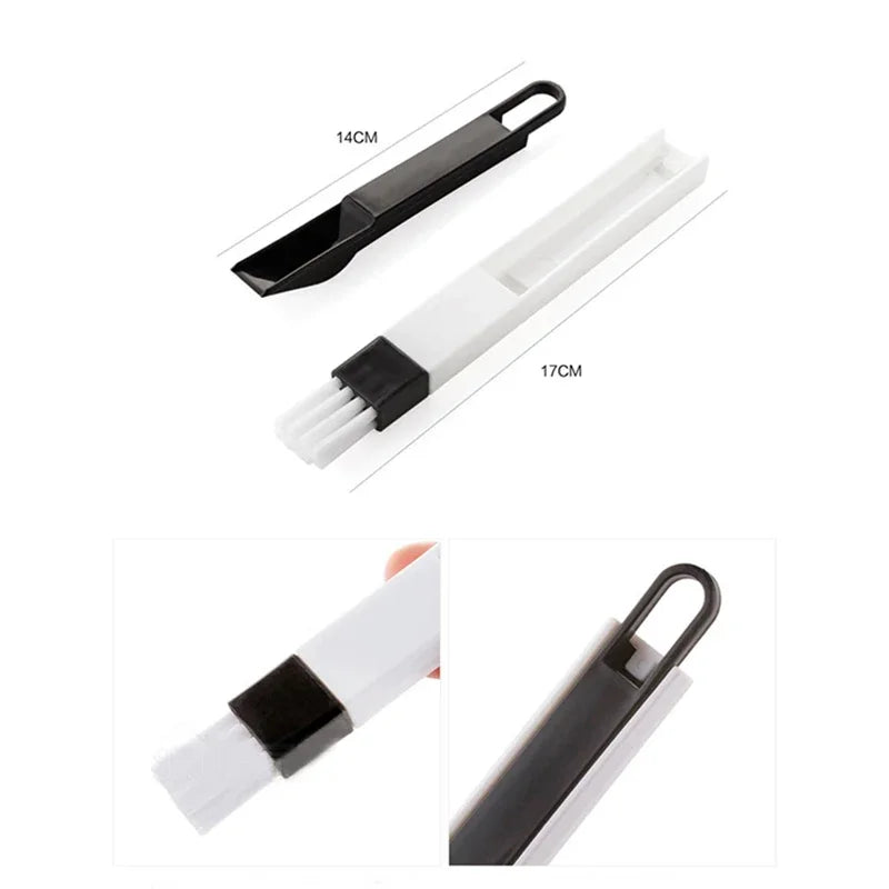 Kitchen Cleaning Tools, Home Gadgets, Multifunction Window Groove Cleaning Brush, Keyboard Cleaner, Kitchen Supply Item