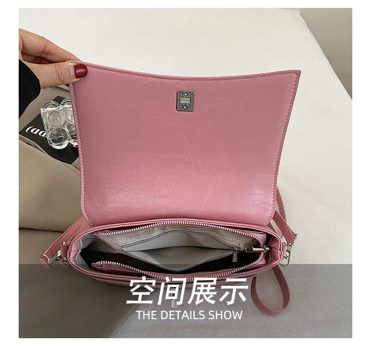 Luxury Brand Handbag For Women In Premium Leather Featuring Elegant Messenger Design And Durable Build