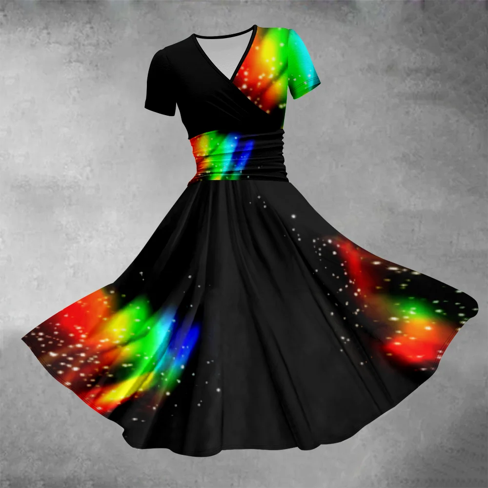 Summer Dress Women Fashion Evening Dresses Luxury Oversize Stylish Party Dress Girls Vestidos Elegant Robes New in Dresses