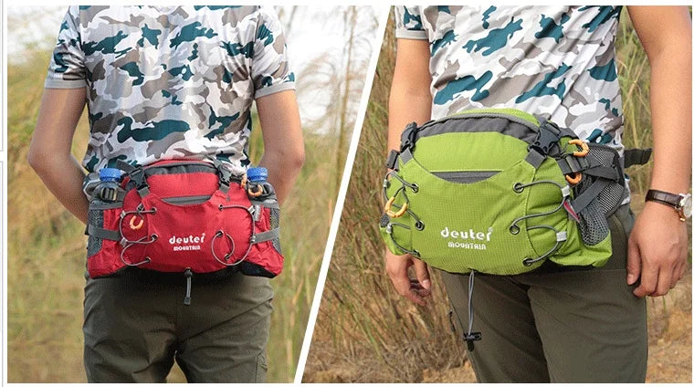 10L Sports Wais Bag Outdoor Nylon Shoulder Bag Crossbody Travel Cycling Bicycle Riding Running Handbags Climbing Men's Bags