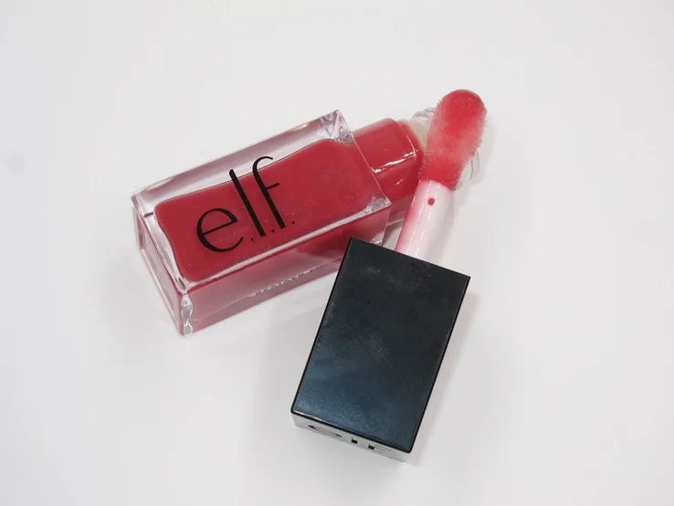 Original Genuine Elf Glow Reviver New Lip Oil Lip Gloss Lipstick Moisturizing Nourishing Fade Liplines Makeup Cosmetics Beauty