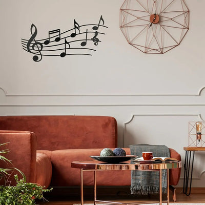 Music Note Wall Decor Metal Music Notes Wall Art Music Theme Note Decor
