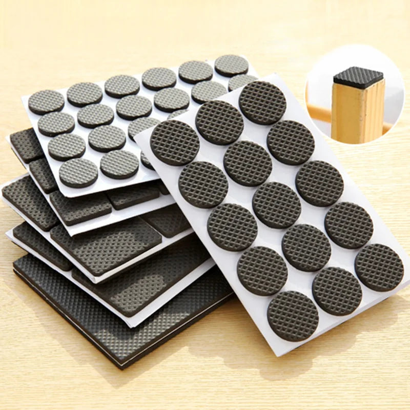 30 self-adhesive furniture cushions, customizable felt seat cushions, scratch resistant floor protection pads