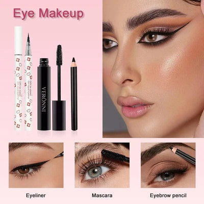 All In One Makeup Kit for Women Full Kit Set Include Eyeshadow Eyebrow Eyeliner Lip gloss Concealer