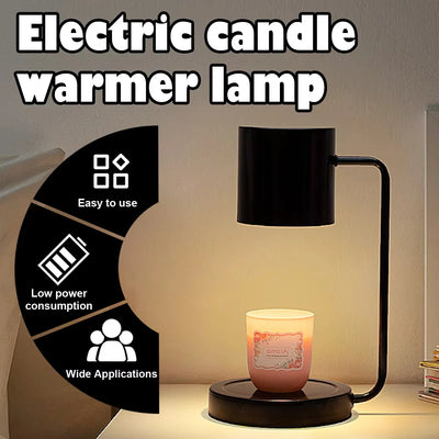 Korean Candle Warmer Lamp Candle Tray  Candle Holder Modern Dimmable Electric Night Light Fragrance Light Desk Decor Lighting