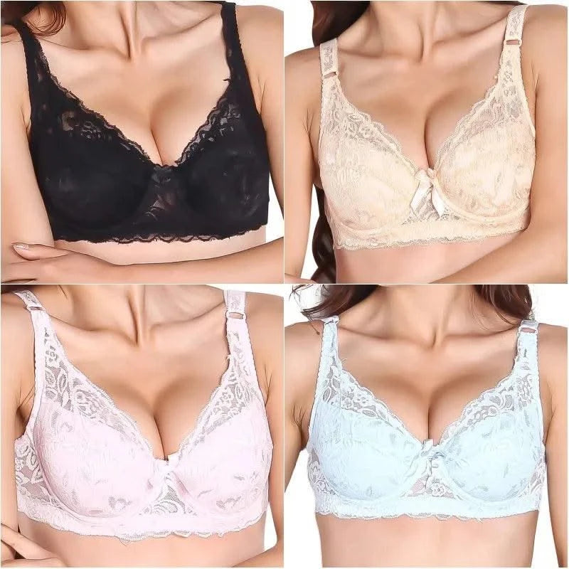 Sexy Lace Bras for Pregnant Women 5/8 Cup Crop Top