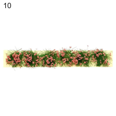 DIY Miniature Garden Decor Durable Static Scenery Model Landscape Wargame Grass Tufts Building Layout Sand Table Flower Cluster