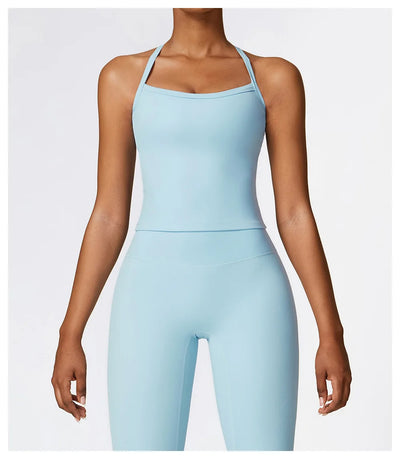 Women  Breathable Running Vest Gym Wear Sports Bra Top Underwear Sport Tops For Women Push Up Fitness Yoga Bra