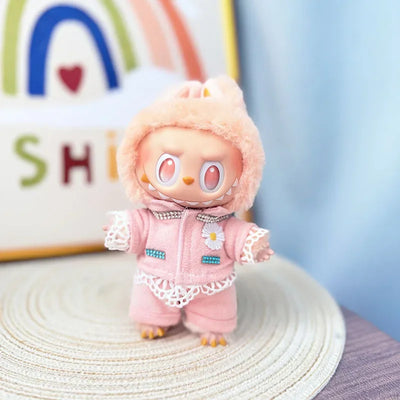 Labubu I II Clothes Pendant Labubu Sitting Baby Clothes Fashion Suit Cute Accessories