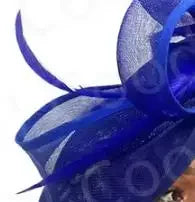 Royal Ascot Big Fascinators Hat Women Party Tea Fancy Millinery Cap Elegant Ladies Wedding Event Headpiece Headband Party Hats