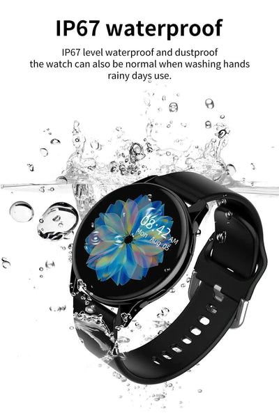 LIGE Women Bluetooth Call Smart Watch HeartRate Blood Pressure Monitoring Smartwatches Waterproof Men Smartwatch For Samsung IOS