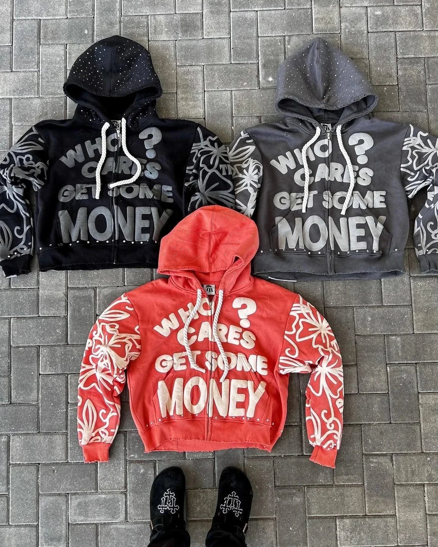 New Zipper Hooded sweatshirt  American Hip Hop Trend Fashion Alphabet Design Retro Hooded Long Sleeve Men Women Street Wear
