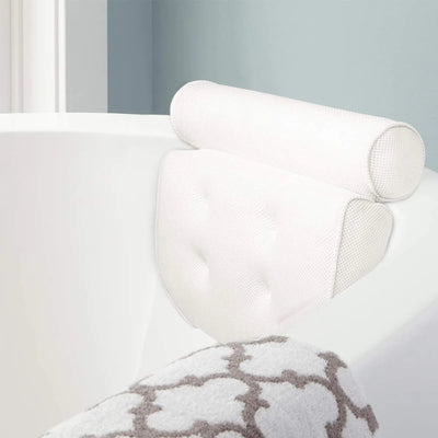 Bathroom Pillows Bath Pillows Come with Head Neck Shoulder and Back Support That Super Thick and Soft for The Best Relaxation