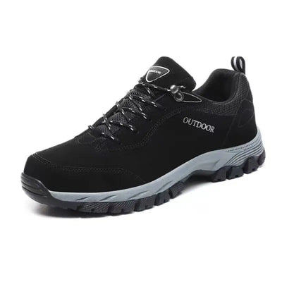Outdoor Mountain Hiking Boots 2025 Autumn New Men's Non Slip Climbing Trekking Walking Hunting Tactical Rubber Sneakers