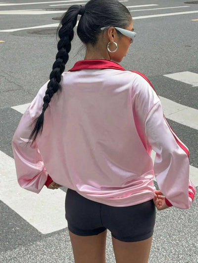 Sporty Activewear Number Printed T Shirt Casual Loose O-Neck Short Sleeve Tees Women 2025 Summer Fashion Streetwear Lady