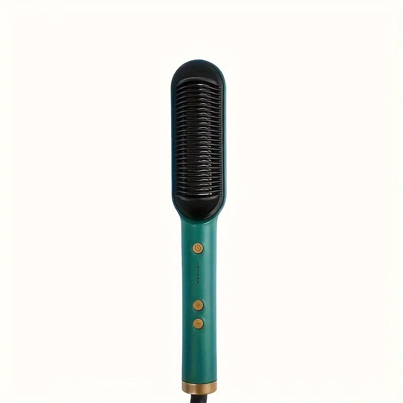 1pc Professional 2-in-1 Hair Straightening Brush - Wet & Dry Use, Versatile Styling Tool for Straightening and Curling