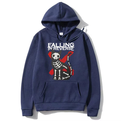 Men's and women's casual sweatshirts fall on reverse cat graphics hooded retro street wear cotton spring and summer new models