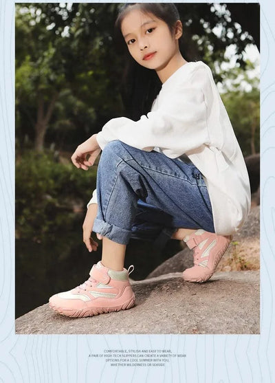 New Children Shoes Hiking Climbing Boys Fashion Sneakers Girls Sport Running Shoes Kids Breathable Casual Trainers Outdoor Shoes
