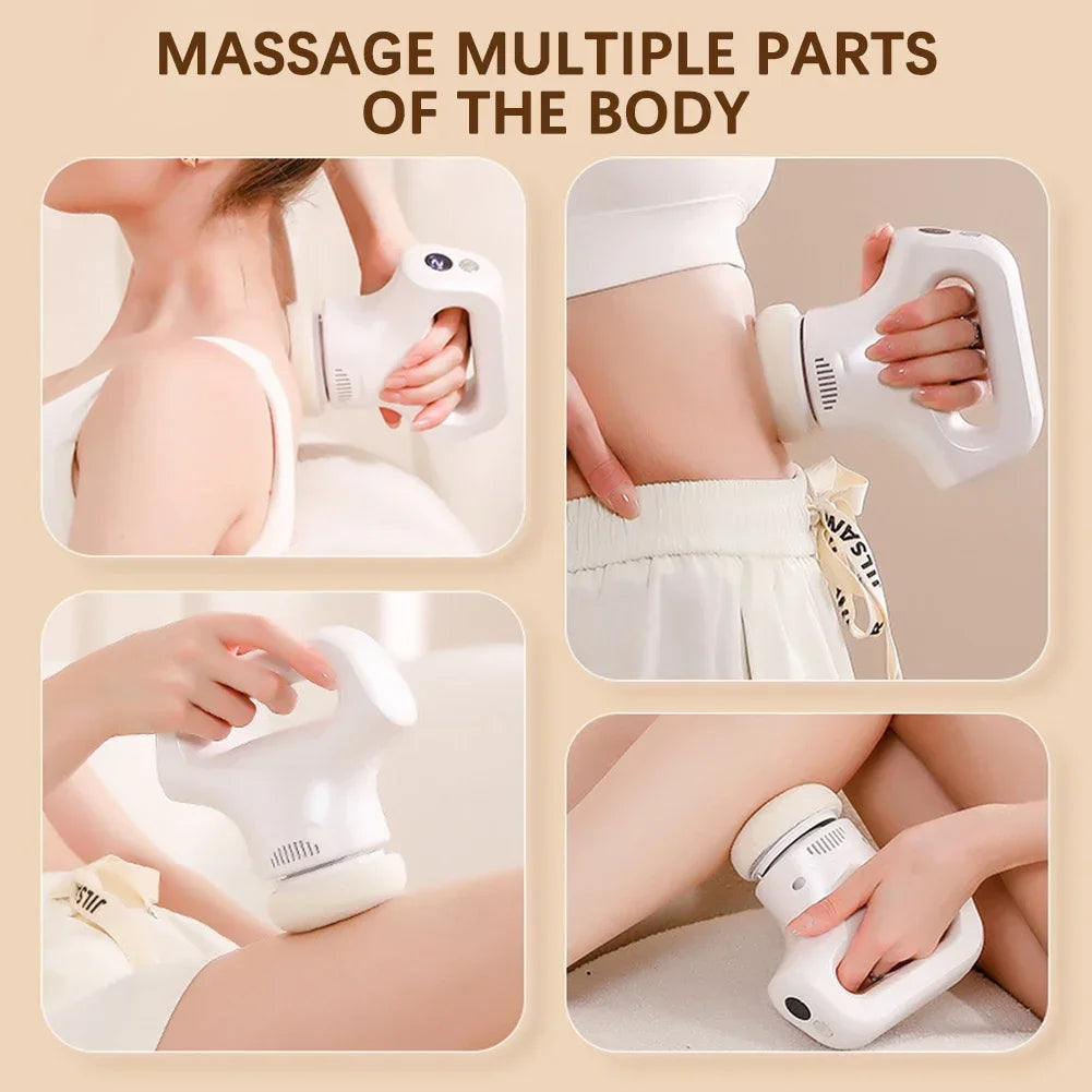 Handheld Body Sculptings Machine for Women Men Fats Pushing Machine 12 Levels Adjustables Massager Muscle Relaxation Electric