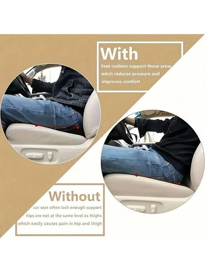 1 piece memory foam car seat cushion car seat cushion mini small seat cushion to increase height butt seat cushion for all seaso