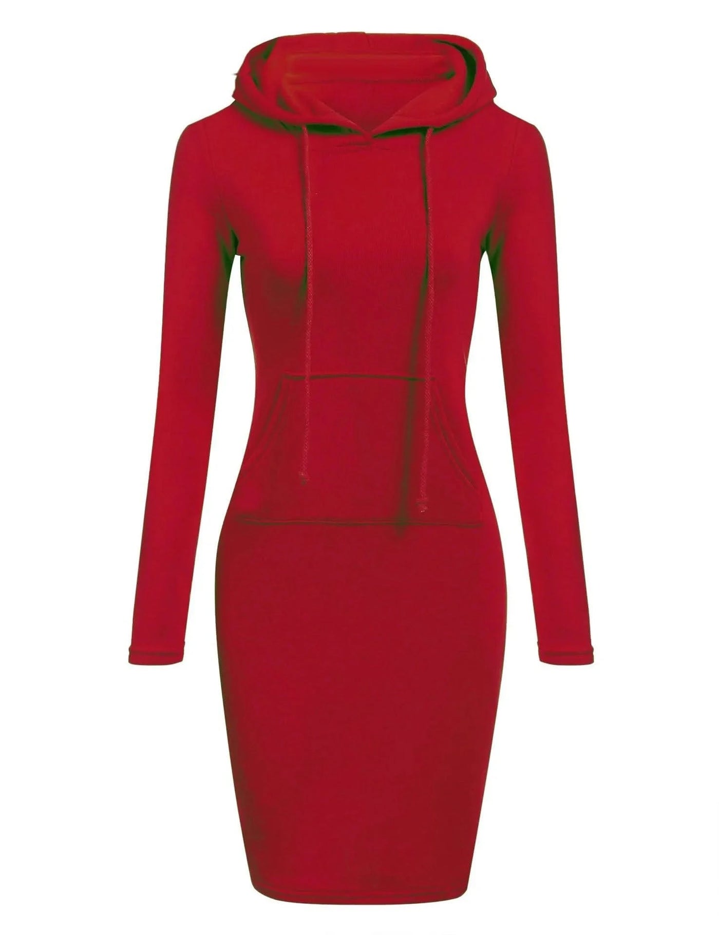 Ladies Autumn Attire Women's Hooded Dresses Hoodie - Style Sweatshirt Dresses for Women Tops in Ladies Clothing