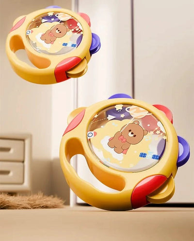 Baby toys, hand-held drums, percussion instruments, baby hand-held tambourines