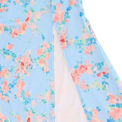 Women's Dresses Summer Streetwear Fashion New Print Split Print Maxi Dresses Sexy Female Casual Slim Knitted Dresses Clothing