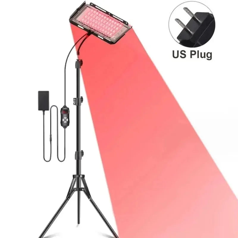 Red Light Therapy Lamp Infrared Light Therapy Red Light Device with Adjustable Stand  660nm 850nm Light Device for Body Skincare