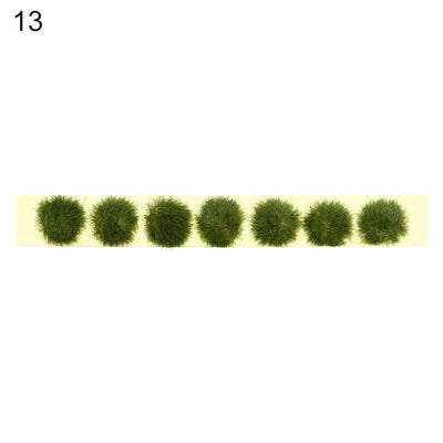 DIY Miniature Garden Decor Durable Static Scenery Model Landscape Wargame Grass Tufts Building Layout Sand Table Flower Cluster