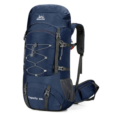 Hiking Backpack Camping Bag Mountain Climbing with Waterproof Rain Cover Daypack for Men Women Outdoor Travel Rucksack Fishing