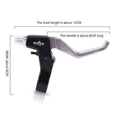 Lebycle Mtb Brake Levers Ultra Light Aluminum Alloy Cantilever Mountain Bike Bicycle Mechanical Horseshoe V Brake Arms Handle