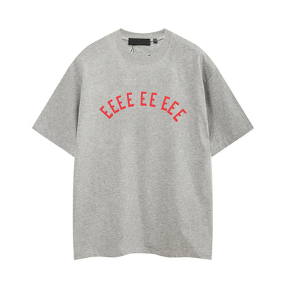 Trend Design Men's T-shirts Arch Letter Logo Streetwear Designer Brand Men's T-shirts Sets