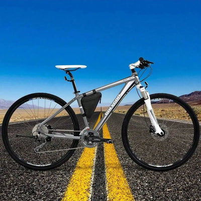 1PC Triangle Bicycle Front Beam Tool Pack Mountain Bike Saddle Bag Top Tube Horizontal Bar Bag Bicycle Accessories